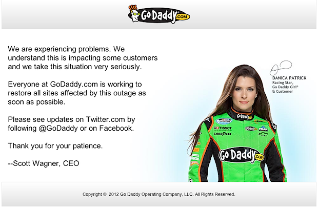 GoDaddy-Server-Outage