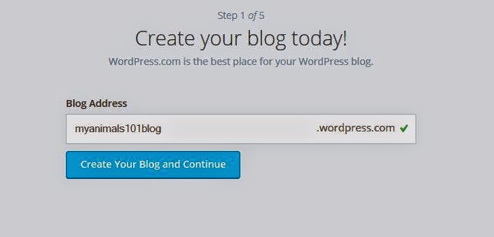How to setup blog in 5 minutes