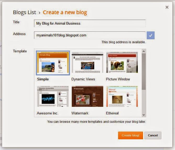 How to set up blog in 5 minutes